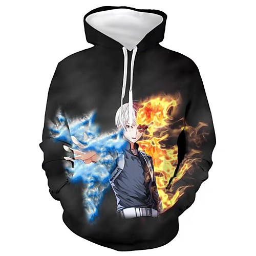 

Inspired by My Hero Academia Boko No Hero Cosplay Costume Hoodie Terylene Print Printing Hoodie For Women's / Men's