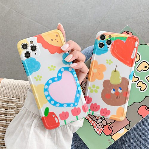 

Case For Apple iPhone 11 / iPhone 11 Pro / iPhone 11 Pro Max Shockproof Back Cover Cartoon TPU