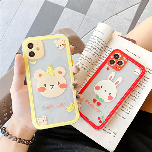 

3D Cute Bear Phone Cover For iPhone 11 Pro Max se 2020 X XR XS Max 7 8 7Plus Soft Silicone TPU Back Case Funny Bear Cover