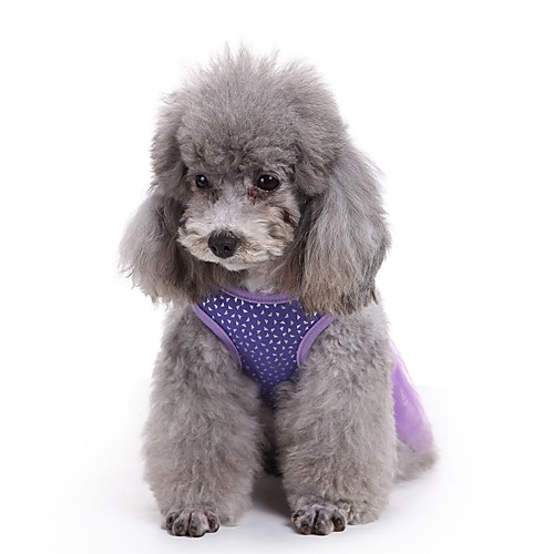 

Cat Dog Dress Tuxedo Stripes Party Casual / Daily Wedding Dog Clothes Stripe Costume Cotton XS S M L