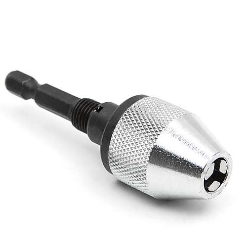 

1/4 Inch Keyless Drill Bit Chuck Quick Change Adapter Converter Hex Shank 0.3mm-3mm Electric Drill Bit Chuck