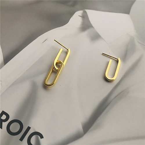 

Women's Earrings Statement Luxury Trendy Fashion Cool 18K Gold Plated Earrings Jewelry Gold For Formal Prom Date Street Festival