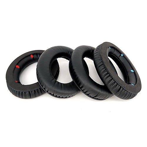 

Headset Earpads / Earphone Tips Natural Shockproof Scratch-proof PU Leather