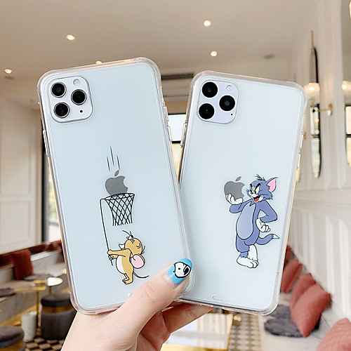 

Case For Apple iPhone 11 / iPhone 11 Pro / iPhone 11 Pro Max Shockproof Back Cover Cartoon TPU