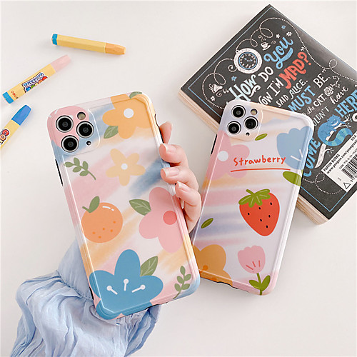 

Phone Case FOR iPhone 11 Pro 5.8 X XS Max XR For iPhone 7 8 Plus Cherry strawberry se 2020
