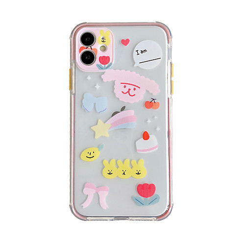 

Case For Apple iPhone 11 / iPhone 11 Pro / iPhone 11 Pro Max Shockproof Back Cover Cartoon TPU