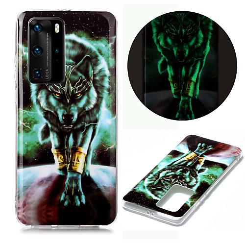 

Case For Huawei P40 Pro Huawei P40 lite Phone Case TPU Material Painted Pattern IMD Luminous HD Mobile Phone Case for Huawei P40 P30 Pro P30 lite P30 P20 Pro P20 lite