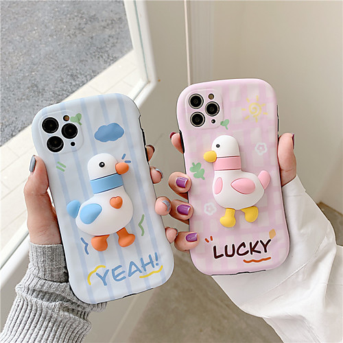 

rtoon Cute Case for Iphone 7 8 Plus se 2020 11 Pro Max Phone Cover for Iphone X XR XS MAX Case Soft Silicone Daisy Donald Duck 3D