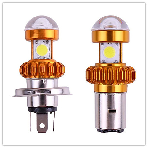 

1PCS BA20D H4 LED 3COB LED 6000K Motorcycle Headlight Motorcycle Scooter Light Super Bright Light lamp Moto Accessories DRL LED