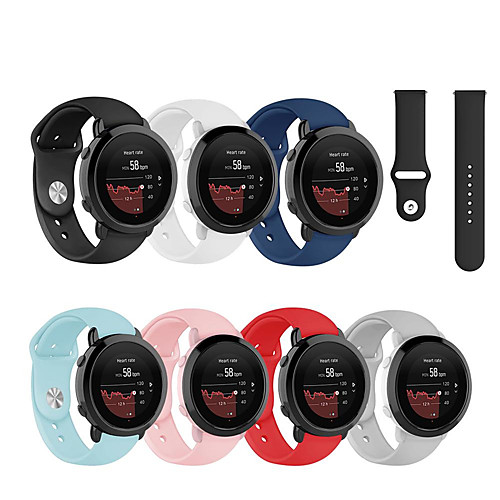 

Sport Silicone Wrist Strap Watch Band for Suunto 3 Fitness Replaceable Bracelet Wristband