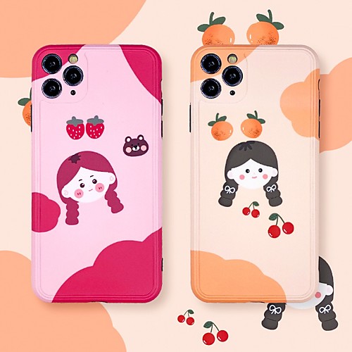 

IMD Cartoon TPU for Apple iPhone Case 11 Pro Max X XR XS Max 8 Plus 7 Plus SE(2020) Protection Cover