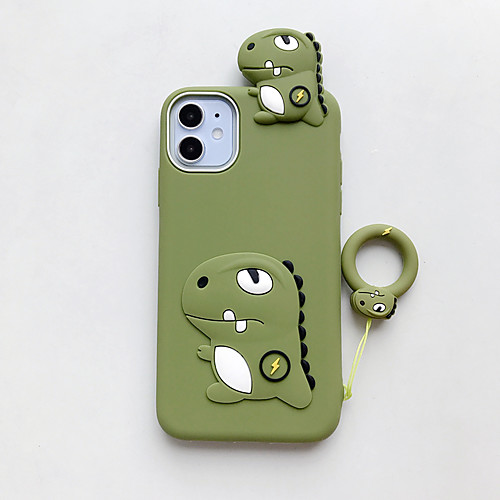 

Case For Apple iPhone 11 / iPhone 11 Pro / iPhone 11 Pro Max Shockproof Back Cover Cartoon Silica Gel
