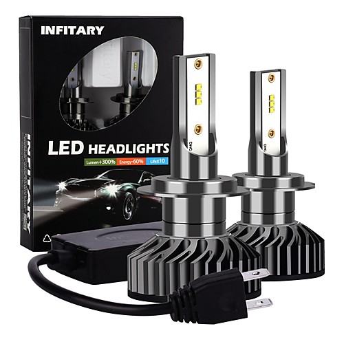 

INFITARY High Brightness Auto Car Headlight Bulb 72W 8000LM LED Car Bulb