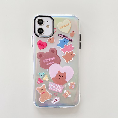 

Case For Apple iPhone 11 / iPhone 11 Pro / iPhone 11 Pro Max Shockproof Back Cover Cartoon TPU