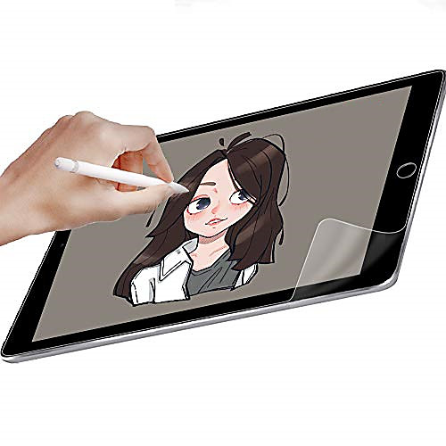 

1pc Paperlike Screen Protector for iPad Pro Screen Protector for Apple iPad Air Drawing High Touch Sensitivity Anti Glare Film Compatible with Apple Pencil & Face ID