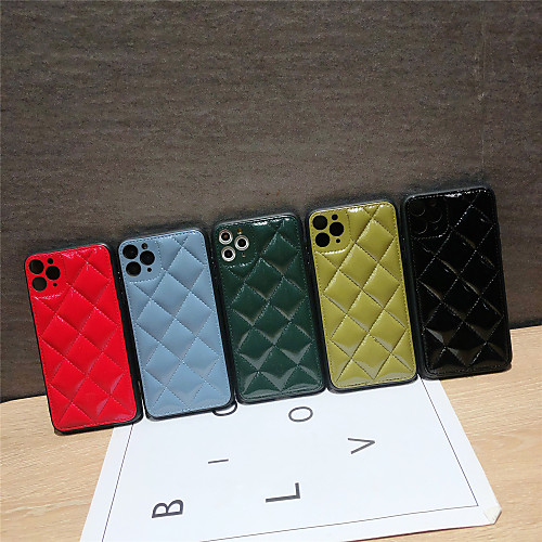 

Solid Colored Leather Protection Cover for Apple iPhone Case 11 Pro Max X XR XS Max 8 Plus 7 Plus SE(2020)