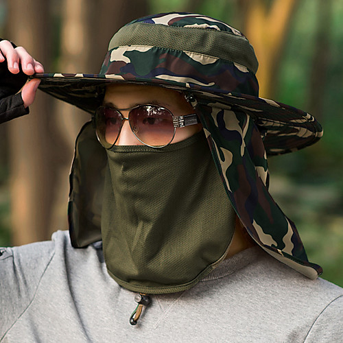 

TCAHCC Hiking Hat Flap Hat Hiking Cap Fishing Cap Hat Camo UV Resistant Breathable UV 360° Solar Protection Spring Summer Removable Neck & Face Flap Cover Caps Camping Hiking Hunting Fishing