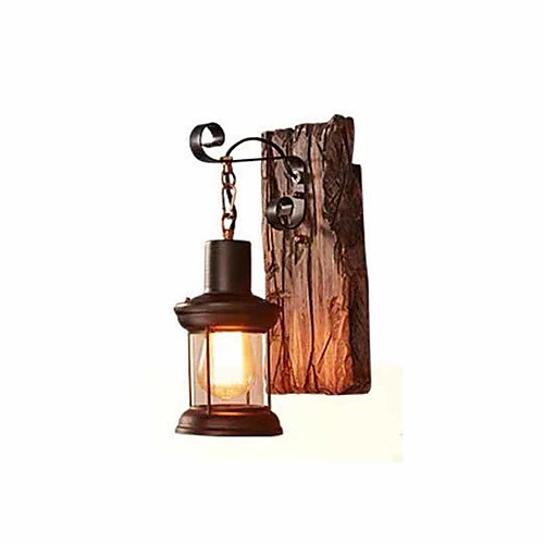 

Creative / New Design Vintage Wall Lamps & Sconces Living Room / Dining Room Wood / Bamboo Wall Light 40 W
