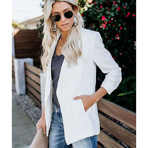 

Women's Blazer White / Purple / Blushing Pink S / M / L