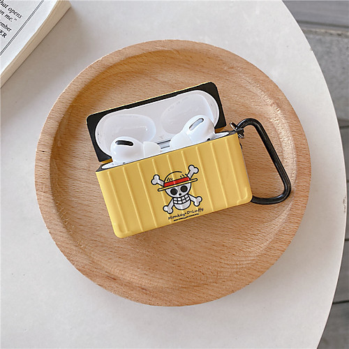 

Cute Cartoon One Piece Silicone Bluetooth Earphone Case For Apple AirPods Pro Ultra-thin Protection Cover For airpods Pro 3 Funda