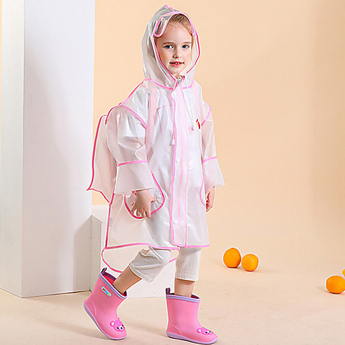 

EVA Boys' / Girls' Wind Proof / Cute / Translucent Rain Coat