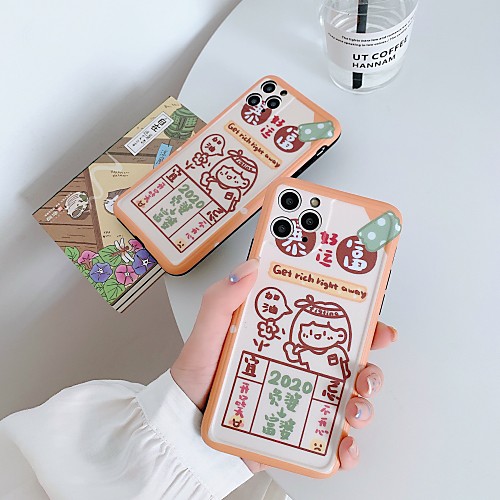 

Case For Apple iPhone 11 / iPhone 11 Pro / iPhone 11 Pro Max Shockproof Back Cover Cartoon TPU