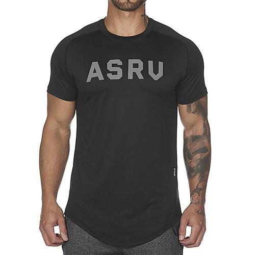 

Men's Letter T-shirt Daily White / Black