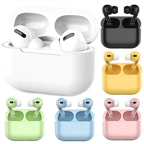 

Z-YeuY Three generations of macarons TWS True Wireless Earbuds Wireless Bluetooth 5.0 Stereo with Microphone with Charging Box Auto Pairing 1 to 1 Replica for Sport Fitness