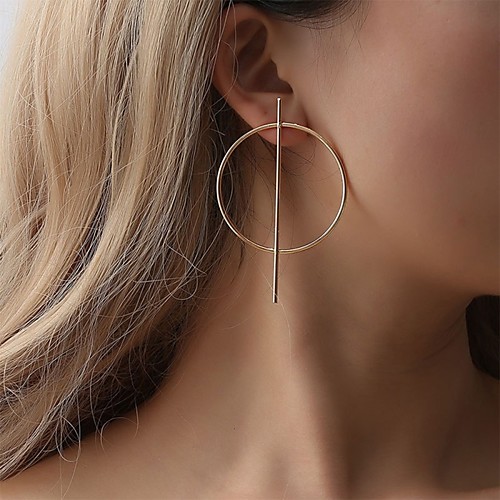 

Women's Drop Earrings Earrings Hollow Out Stylish Simple European Trendy Earrings Jewelry Gold / Silver For Date Vacation Street 1 Pair