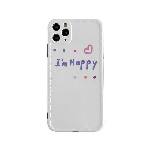 

Case For Apple iPhone 11 / iPhone 11 Pro / iPhone 11 Pro Max IMD / Pattern Back Cover Word / Phrase / Animal / Cartoon TPU