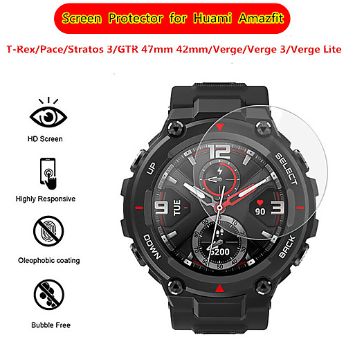 

Screen Protector forAmazfit Pace Tempered Glass High Definition (HD) 1 pc