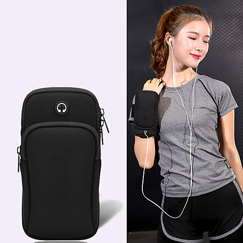 

Phone Armband Running Armband for Hiking Outdoor Exercise Running Traveling Sports Bag Reflective Adjustable Waterproof Neoprene Women's Men's Running Bag Adults