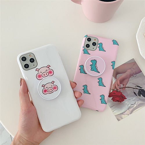 

Cartoon TPU with Ring Holder Protection Cover for Apple iPhone Case 11 Pro Max X XR XS Max 8 Plus 7 Plus SE(2020)