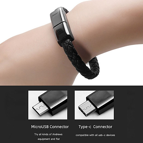 

Portable Sports Bracelet 8-pin Mobile Phone Data Cable for USB Lightning Fast Charging Cable