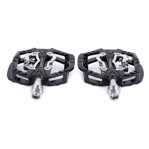 

Bike Pedals Aluminium Alloy for Cycling Bicycle Road Bike Mountain Bike MTB Recreational Cycling Black