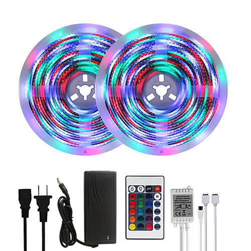 

Bright RGBW LED Strip Lights 32.8ft 10M Waterproof RGBW Tiktok Lights 2340LEDs SMD 2835 with 24 Keys IR Remote Controller and 100-240V Adapter for Home Bedroom Kitchen TV Back Lights DIY Deco