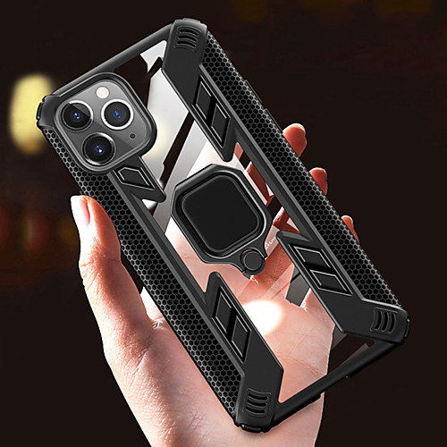

Case For Apple iPhone 11 / iPhone 11 Pro / iPhone 11 Pro Max Shockproof / Ring Holder Back Cover Armor TPU