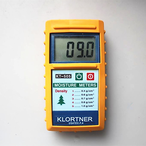 

Digital Wood Moisture Meter Redwood Timber moister Tester Range 0100% KT-505 humity meter