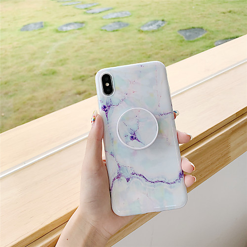 

Marble TPU with Ring Holder Protection Cover for Apple iPhone Case 11 Pro Max X XR XS Max 8 Plus 7 Plus SE(2020)