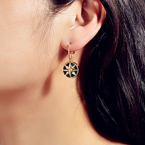 

Women's Earrings Geometrical Wedding Birthday Simple European Romantic Fashion French Earrings Jewelry Green For Wedding Party Evening Engagement Birthday Beach 1 Pair