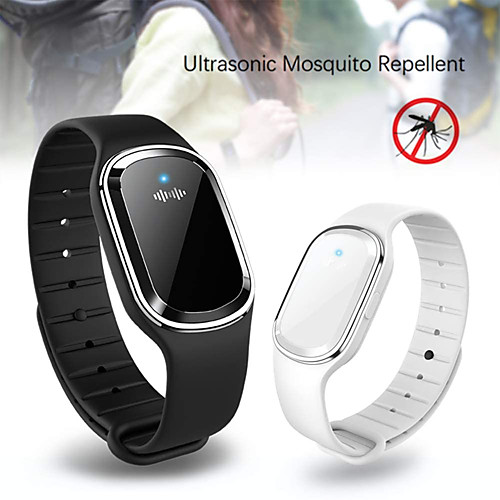 

Pannow Ultrasonic Mosquito Repellent Bracelets Non-Toxic Electronic Mosquito Insect Repeller Wristbands Waterproof with USB Rechagerable for Baby Kids and Adults