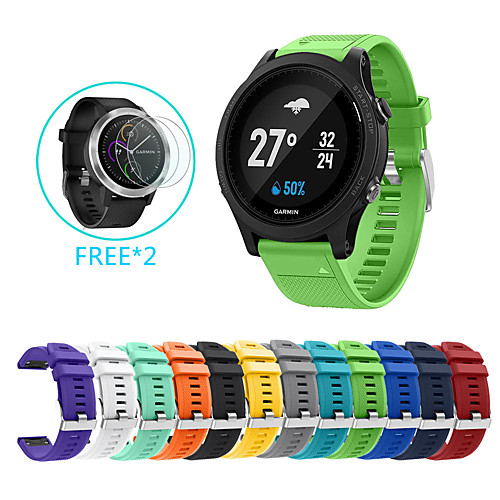 

Watch Band for Fenix 5s / Fenix 5 Garmin Modern Buckle Silicone Wrist Strap