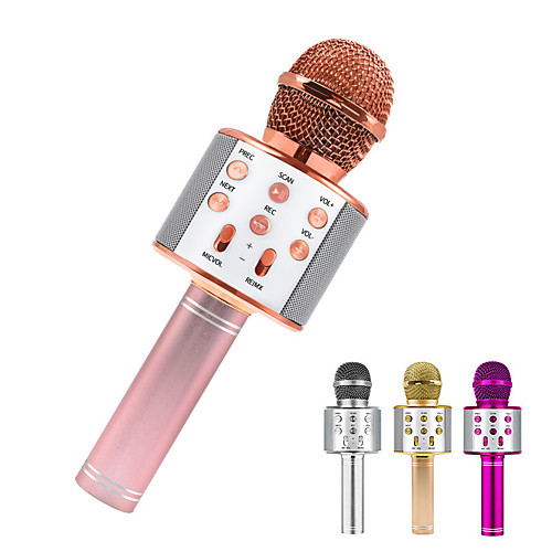 

Bluetooth Karaoke Microphone Wireless Microphone Professiona Speaker Handheld