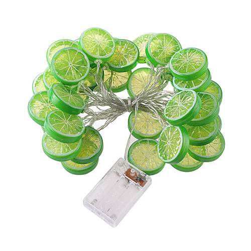 

Lemon Shaped 3M Decorative Light Strip Star Mesh Red Light Ins Style Decor for Room Wedding Party Home Decor LED String