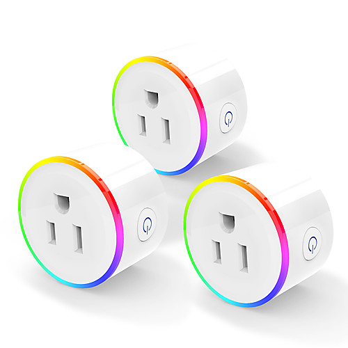

1 pcs smart plug Scene Lamp wifi Mobile Phone RGB Timing Switch Socket Remote Control