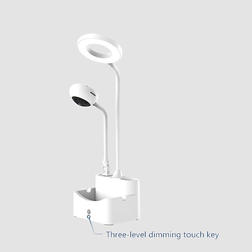 

Elegant Design HD Night Vision Wireless Connection 3 Color Lights Touch Control Indoor Table Lamp Camera Support Alexa And Googlehome