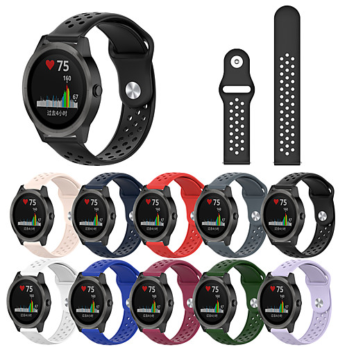 

Wrist Silicone Strap for Garmin Vivoactive 3 Smart Bracelet Watch Band Wristband Sport Silicone Watchband Strap for Garmin Vivoactive 3 / Vivoactive 3 Music