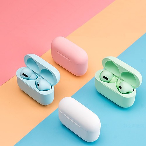 

LITBest TWS Macaron Pro True Wireless Earbuds Bluetooth 5.0 Stereo with Microphone Auto Pairing Rename GPS Find My Devices (iOS) for Travel Entertainment