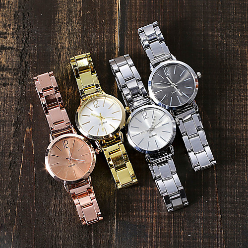 

Women's Quartz Watches Fashion Silver Rose Gold Alloy Chinese Quartz Rose Gold Black Gold Adorable 1 pc Analog One Year Battery Life