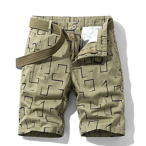

Men's Basic Daily Loose Chinos Shorts Pants - Print Summer Black Blue Army Green US32 / UK32 / EU40 / US36 / UK36 / EU44 / US38 / UK38 / EU46